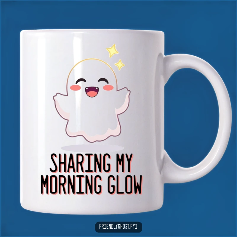 Joyful Gift of Light Funny Mug - Generous Ghost Gift Idea