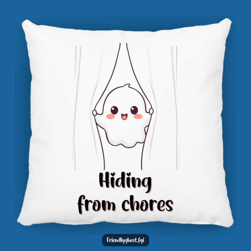 Cozy Funny Ghost Peek Pillow: Soft Comfort and Hilarious Surprise