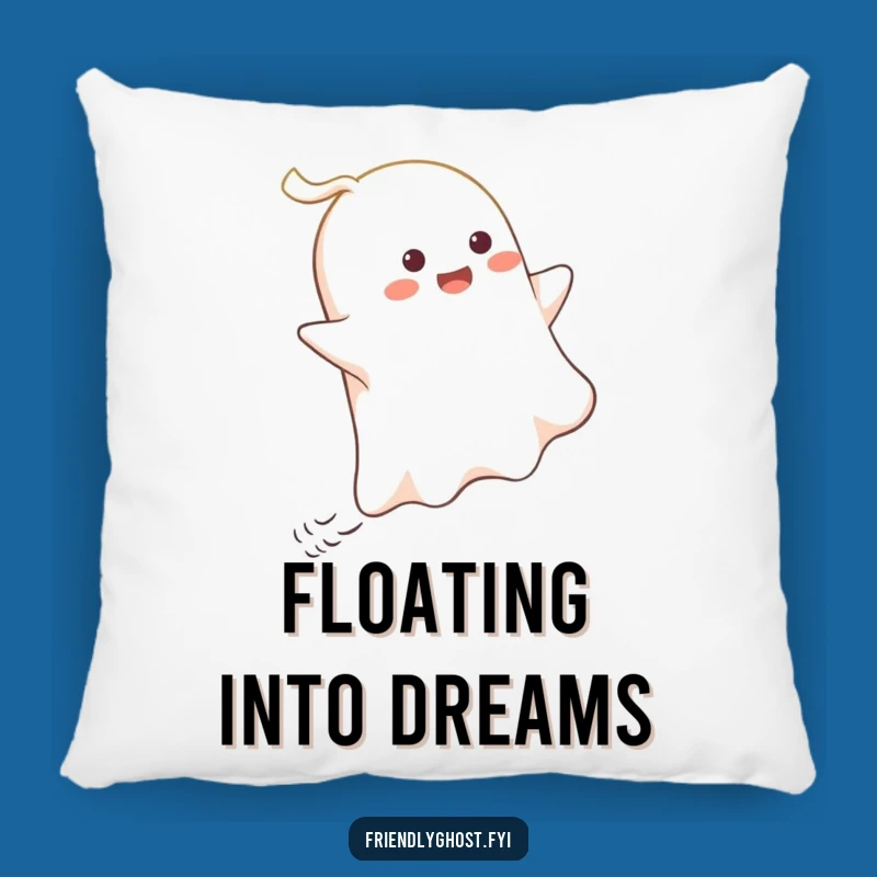Funny Ghost Wind Rider Pillow: Soft Comfort, Hilarious Character Accent for Your Couch