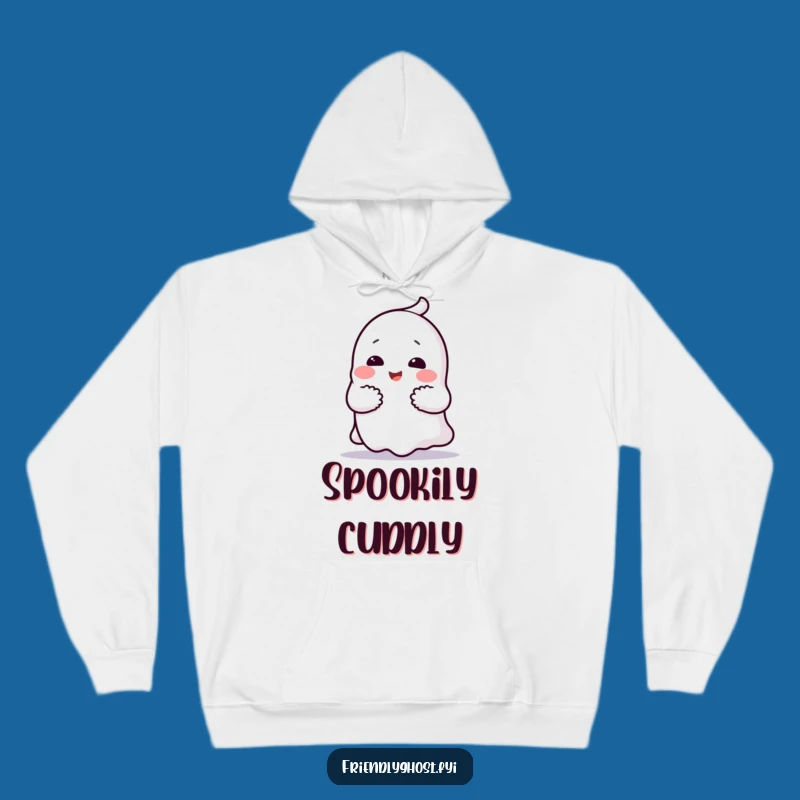 Funny Ghost Hug Hoodie: Cozy Comfort with a Spectral Embrace Gift