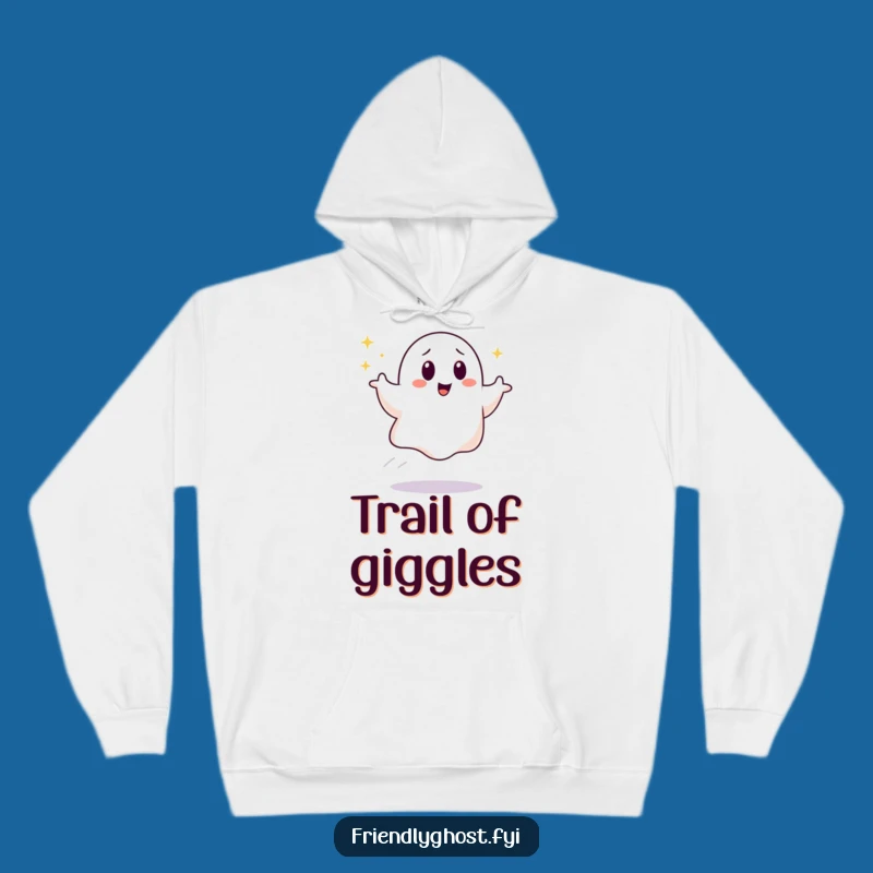Funny Giggling Ghost Hoodie: Cozy Bounce, Ultimate Funny Gift