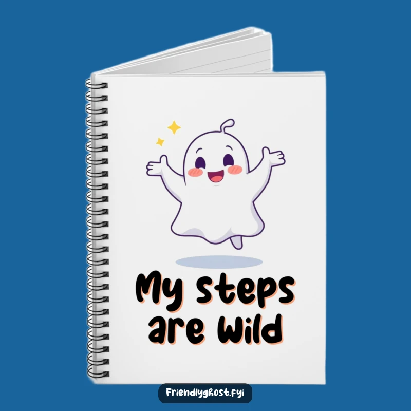 Funny Joyful Ghost Dance Notebook: Jot Down Your Spectral Moves