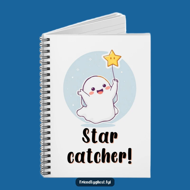 Funny Ghost Star Notebook: Celestial Notes for Humorous Ideas and Dreams