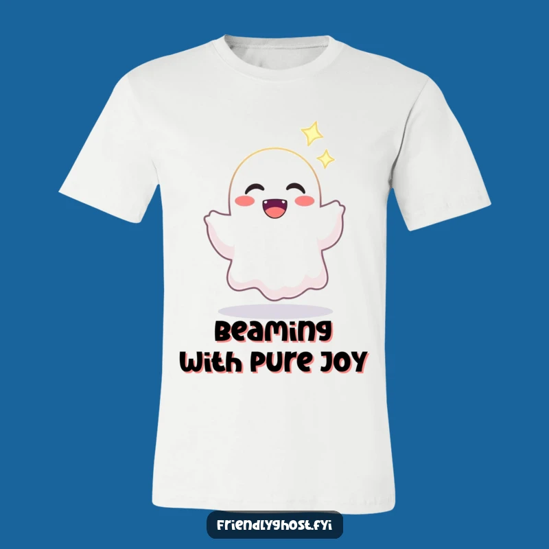 Funny Joyful Ghost Tee - Spreading Light T-Shirt Gift