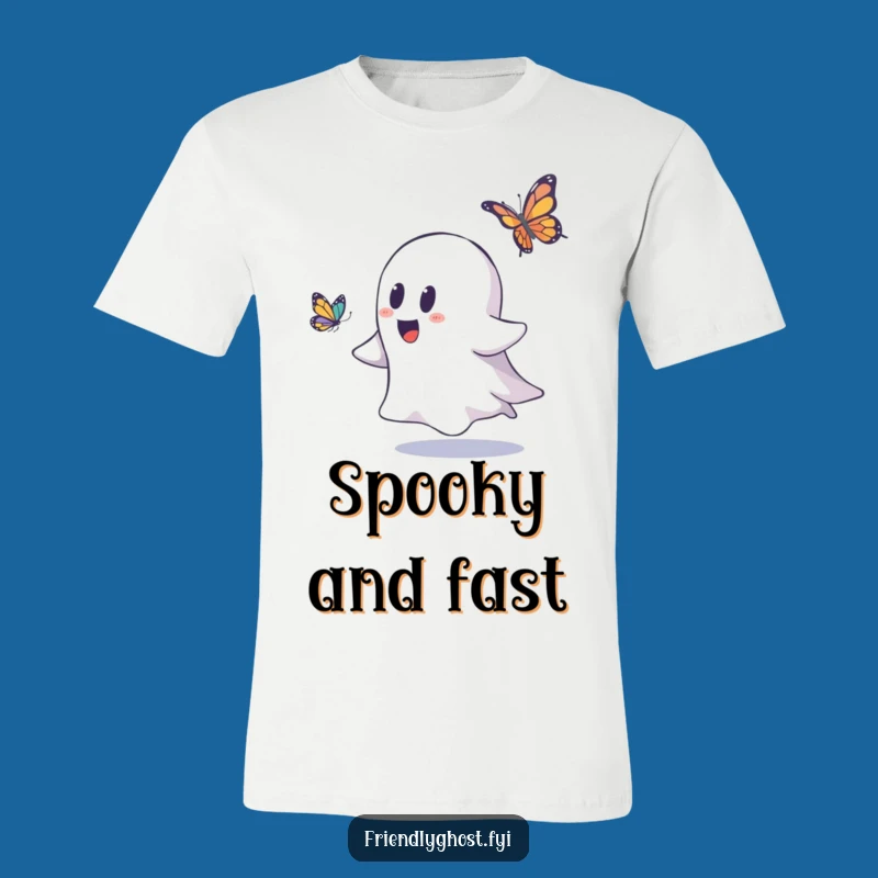 Funny Ghost Butterfly T-Shirt: Hilarious and Playful Tee for a Whimsical Wardrobe