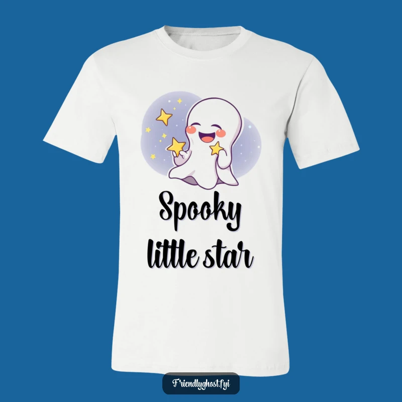 Funny Ghost Child Star T-Shirt - Giggling Ghost Apparel, Perfect Gift